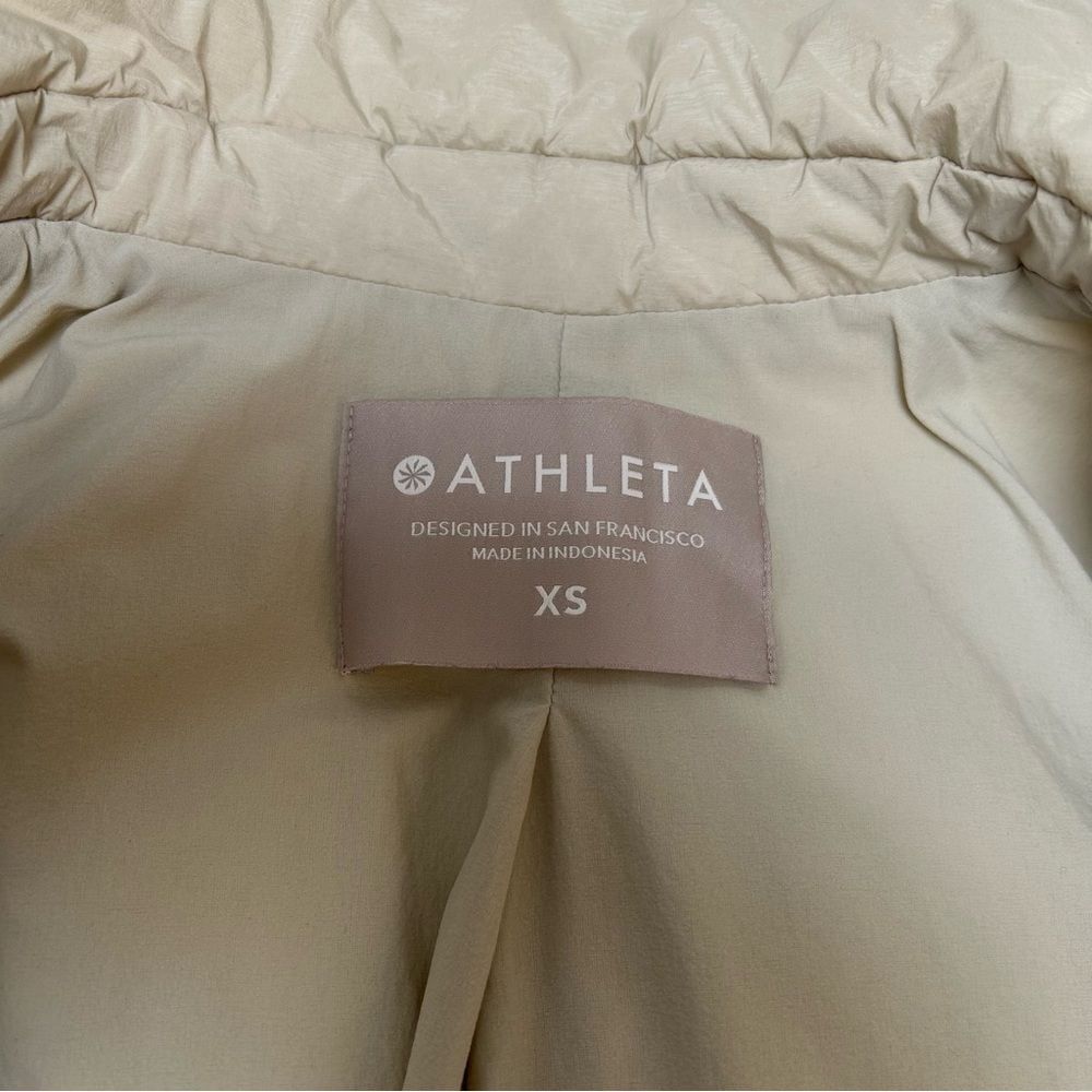 Athleta Evolution Blazer Moonstone Puffer Jacket … - image 2